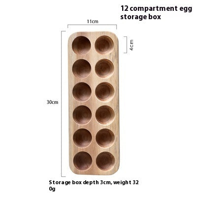 Commercial Desktop Wooden Fender Bracket Shatterproof Egg Tray
